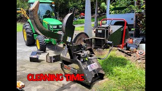 WoodMaxx MX9900 Post Chipping Season Clean Up and Maintenance [upl. by Nevai]