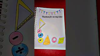 Math project front page design ideas for kids💡🌼drawingforkids art kidart projectfrontpagedesign [upl. by Artemahs827]