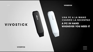 Una PC donde sea la necesites  VivoStick PC  ASUS [upl. by Nader]