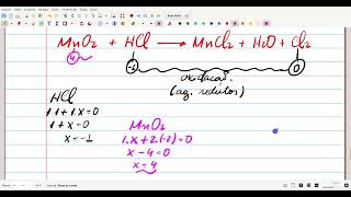 UCGO Dada a reaçãoMnO2  HCl MnCl2  H2O  Cl2Após o balanceamento qual será o coeficiente [upl. by Thorndike]
