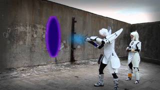 Cosplay Evolved  Portal 2 ATLAS amp PBody [upl. by Nuarb]