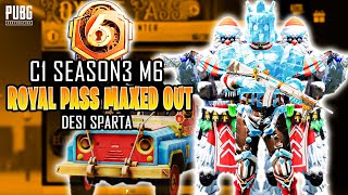 C1S3 M6 Royal Pass Maxing out  5 Royal Pass Giveaway  🔥 PUBG MOBILE🔥 [upl. by Cutler939]