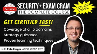 CompTIA Security Exam Cram Course  SY0601 SY0701 link in Description [upl. by Rumilly142]