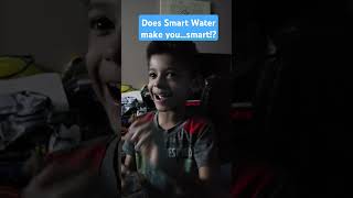 Does drinking Smart Water make you smarter Lets see kindergarten micahmadness [upl. by Kristo491]