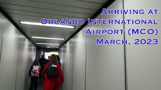 Arriving at Orlando International Airport MCO [upl. by Nnairek]