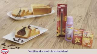 Receptidee Vanillecake met chocoladehart [upl. by Biagio]