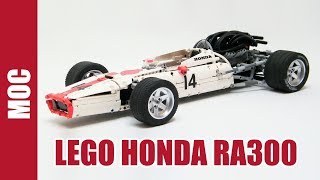 Lego Technic  Honda RA 300 By Nico71 [upl. by Oigufer574]