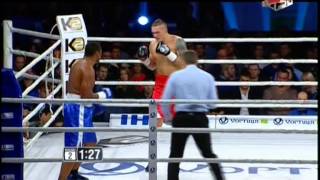 14122013 Александр Усик Эпифанио Мендоса  Oleksandr Usyk vs Epifanio Mendoza [upl. by Eseret]