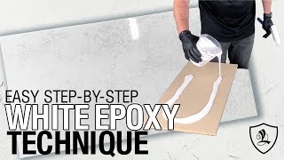 Easy White Epoxy Technique  Part 1 [upl. by Ariaic169]