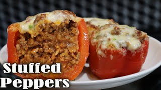 The Perfect Stuffed Bell Peppers How To make stuffed bell peppers [upl. by Aramanta]