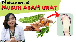 8 MAKANAN MEMBANTU MENURUNKAN ASAM URAT SECARA ALAMI  drEmasuperr [upl. by Peterus]