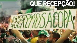 Palmeiras tem recepção histórica da torcida no Allianz Parque [upl. by Karame]