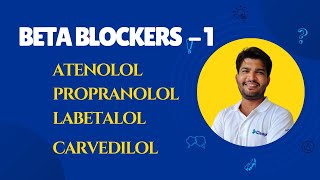 Beta Blockers 1  Types  Medical Use  Mechanism  Indication  Side effects  Contra indication [upl. by Sprung]