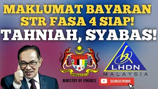 TERKINI SEMAK SEGERA STATUS KELULUSAN DAN BAYARAN STR FASA 4 [upl. by Scholz]