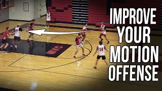 5 Ways to Improve Your Motion Offense And Score More Points [upl. by Einned]