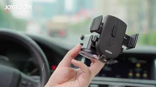 Joyroom car mount phone holder with adjustable arm for dashboard black JROK3 [upl. by Uria]