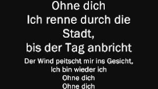 Christina Stürmer  Ohne Dich Lyrics amp English Translation [upl. by Quin549]