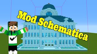 Como usar Mod schematica Completo BrasilCraft [upl. by Ayhtin]