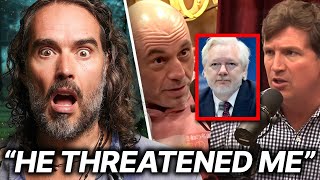 Joe Rogan Goes Silent When Tucker Reveals This About The CIA And Julian Assange [upl. by Nageam]