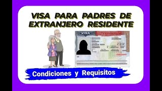 Visa para Padres de Peruano o Extranjero Residente [upl. by Leacock]