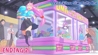 Tensei shitara Slime Datta Ken Season 3  ED  Ending 2 1080p HD quotMiracle Soupquot by MindaRyn [upl. by Acceber686]