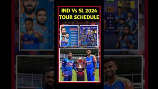 India Vs Sri Lanka 2024  3 T20 amp 3 ODI Schedule  Gambhir amp Surya Debut as a Coach amp Captain [upl. by Douglas]