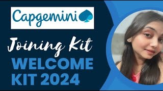 Capgemini Joining Kit 2024  Joining Kit Capgemini [upl. by Ailimaj327]