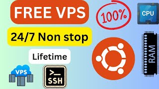 How to Create FREE VPS with SSH 10 GB RAM  2 CPU Support Sudo Access  Unlimited [upl. by Llerral291]