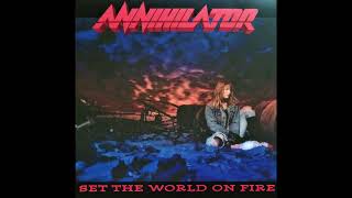 B3 The Edge  Annihilator Set The World On Fire 2022 Reissue Vinyl Record HQ Audio Rip [upl. by Bard]