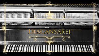 Descansarei  Playback piano acústico Cover [upl. by Ardy663]