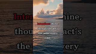 Intentions Shine Through dailyshorts quotes motivation nevergiveup world facts 4k [upl. by Hsoj394]