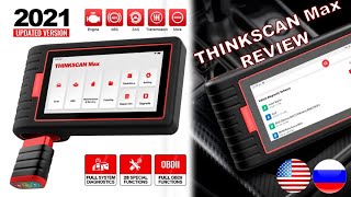 THINKSCAN MAX Professional Car Scanner All System Diagnosis Active Test ECU Coding 28 Reset [upl. by Nitneuq]