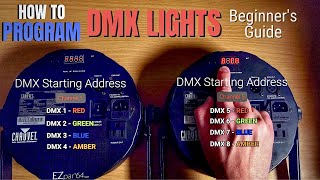 How to PROGRAM DMX Lighting  Beginners Guide [upl. by Metabel547]