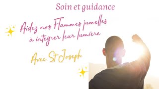 Guidance et Soin pour aider nos flammes jumelles à intégrer leur lumière [upl. by Emmalynne]