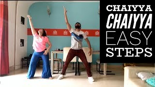 Chaiyya Chaiyya  Easy Choreography best for Sangeets [upl. by Ynelram]