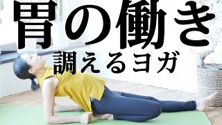 【胃がお疲れならここを動かそう】体の内側を自分で調えて活力を上げる！内臓に働きかける時短ヨガ249 [upl. by Ahsiekrats]