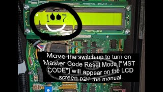 DoorKing Security Alarm Master Code Reset Hack Delete Factory Default Settings DKS [upl. by Leanor]