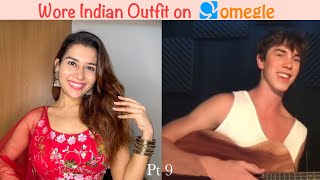 Don’t Mess With Indians  Wearing Indian Outfit on Omegle Pt 9 [upl. by Camp]