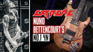 Nuno Bettencourts Main N4 Washburn amp Strings  Picks [upl. by Katzen965]