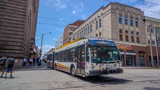 Riding Maryland Transit Administration 2020 Nova Bus LFSA 20067 on CityLink Blue via US40 [upl. by Eittah]