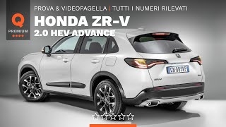 HONDA ZRV 2024  PRO e CONTRO CONSUMI REALI dalla prova STRUMENTALE [upl. by Twum]