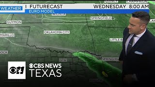 North Texas to see significant temperature drop by midweek [upl. by Angrist]