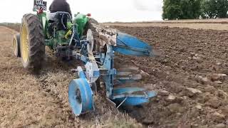 John Deere 1130 with ransomes plough [upl. by Sisson]