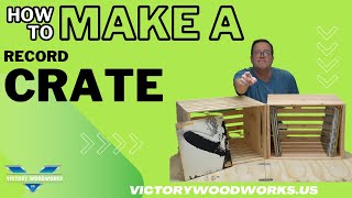 How to make a Record Crate S24E10 [upl. by Nyledaj]