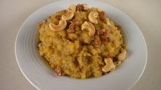 Chana Dal Halwa  Sanjeev Kapoor Khazana [upl. by Dlanigger]