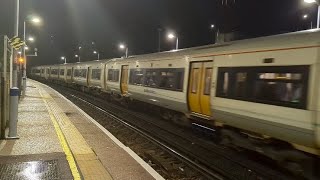 Trains Observation At Woolwich Arsenal Station On The Southeastern Lines [upl. by Anaic]