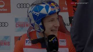 Marco Odermatt Sieger Riesenslalom Adelboden 2024 [upl. by Eelegna]