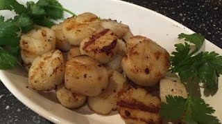 Grill tender and delicious Sea Scallops  Secret dipping sauce [upl. by Aliek]