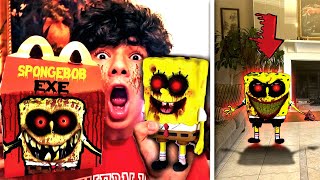 DO NOT ORDER SPONGEBOBEXE HAPPY MEAL AT 3AM HE CAME TO MY HOUSE [upl. by Lyj]