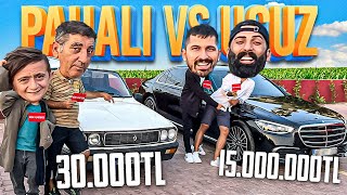 UCUZ VS PAHALI  KÜLÜSTÜR ARABA İLE PAHALI RESTORANA GİTTİK [upl. by Euqirne]